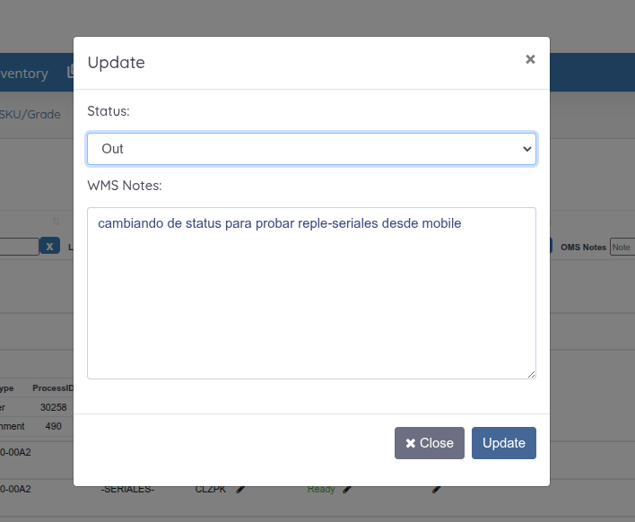 Change Individual Status