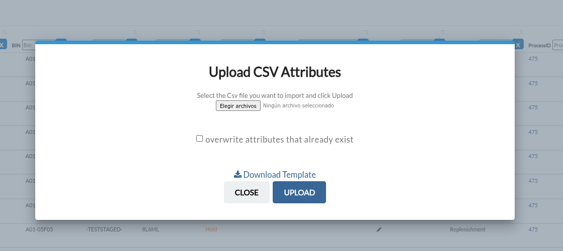 Add attributes by CSV